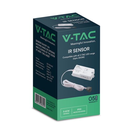V-TAC Αισθητήρας Κίνησης Υπερύθρων Χειρός & Πόρτας 5-6cm 24357VT