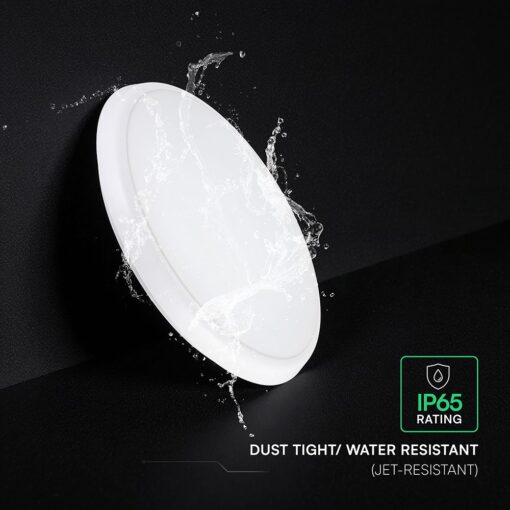 Πλαφονιέρα LED Στρογγυλή Φ360 V-TAC CREE Chip 20-40W με Αισθητήρα Κίνησης CCT IP65 6yrs Wty 24360VT