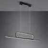 Κρεμαστό Φωτιστικό Trio Lighting  LED 38W Μαύρο Ματ Μεταλλικό Step Dimmable 4500lm  3000K – 327210332