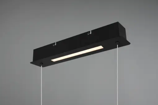 Κρεμαστό Φωτιστικό Trio Lighting  LED 38W Μαύρο Ματ Μεταλλικό Step Dimmable 4500lm  3000K – 327210332