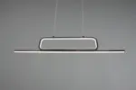 Κρεμαστό Φωτιστικό Trio Lighting  LED 38W Μαύρο Ματ Μεταλλικό Step Dimmable 4500lm  3000K – 327210332