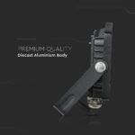 LED Προβολέας 10W V-TAC Samsung Chip Μαύρος Αδιάβροχος IP65 Φυσικό Λευκό 4000K – 425