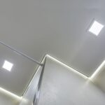 LED Panel Τετράγωνο Χωνευτό Λευκό 12W V-TAC PRO Samsung Chip 120° 1000lm 17×17 Φυσικό Λευκό 4000K – 710