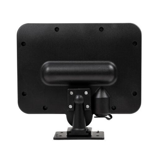 GLOBOSTAR® ZETA 71461 Προβολέας με Ανιχνευτή PIR / Αισθητήρα Κίνησης LED 20W 1000lm 120° DC 5V με Φωτοβολταϊκό Panel 5V 1W & Επαναφορτιζόμενη Μπαταρία Li-ion 3.2V 2400mAh Αδιάβροχο IP65 Ψυχρό Λευκό 6000K – Sanan COB Chip – Μαύρο – Μ15 x Π3.5 x Υ13cm – 2 Χρόνια Εγγύηση