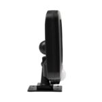 GLOBOSTAR® ZETA 71461 Προβολέας με Ανιχνευτή PIR / Αισθητήρα Κίνησης LED 20W 1000lm 120° DC 5V με Φωτοβολταϊκό Panel 5V 1W & Επαναφορτιζόμενη Μπαταρία Li-ion 3.2V 2400mAh Αδιάβροχο IP65 Ψυχρό Λευκό 6000K – Sanan COB Chip – Μαύρο – Μ15 x Π3.5 x Υ13cm – 2 Χρόνια Εγγύηση