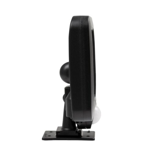 GLOBOSTAR® ZETA 71461 Προβολέας με Ανιχνευτή PIR / Αισθητήρα Κίνησης LED 20W 1000lm 120° DC 5V με Φωτοβολταϊκό Panel 5V 1W & Επαναφορτιζόμενη Μπαταρία Li-ion 3.2V 2400mAh Αδιάβροχο IP65 Ψυχρό Λευκό 6000K – Sanan COB Chip – Μαύρο – Μ15 x Π3.5 x Υ13cm – 2 Χρόνια Εγγύηση