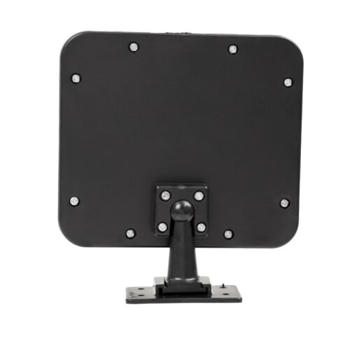 GLOBOSTAR® ZETA 71461 Προβολέας με Ανιχνευτή PIR / Αισθητήρα Κίνησης LED 20W 1000lm 120° DC 5V με Φωτοβολταϊκό Panel 5V 1W & Επαναφορτιζόμενη Μπαταρία Li-ion 3.2V 2400mAh Αδιάβροχο IP65 Ψυχρό Λευκό 6000K – Sanan COB Chip – Μαύρο – Μ15 x Π3.5 x Υ13cm – 2 Χρόνια Εγγύηση