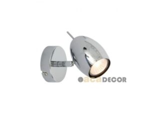 Σποτ Φωτιστικό Τοίχου 1xGU10 Νίκελ ACA DECOR MC1161