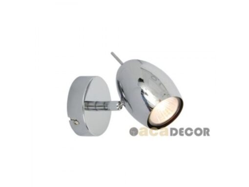 Σποτ Φωτιστικό Τοίχου 1xGU10 Νίκελ ACA DECOR MC1161