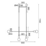 Φωτιστικό Οροφής Λευκό Wall & Ceiling Luminairies ACA V283471C20 (Αντιγραφή)