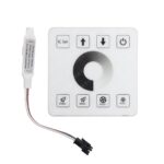 Χειριστήριο Τοίχου LED Ταινίας Pixel Single Color – 1 Κανάλι – 12‑24V – IP20 – Eurolamp 145-82106