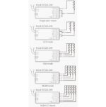 MiBoxer ER5 5in1 LED Controller 12/24V RF – Quick Connector – Max 288W – MONO/CCT/RGB/RGBW/RGBCCT