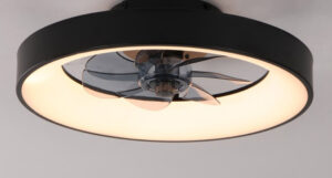 Ανεμιστήρας Οροφής ACA FAN6687BK – 7 Πτερύγια – LED 34W 3332Lm – DC 20W – 6 Ταχύτητες – Ø30cm – Μαύρος