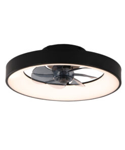 Ανεμιστήρας Οροφής ACA FAN6687BK – 7 Πτερύγια – LED 34W 3332Lm – DC 20W – 6 Ταχύτητες – Ø30cm – Μαύρος