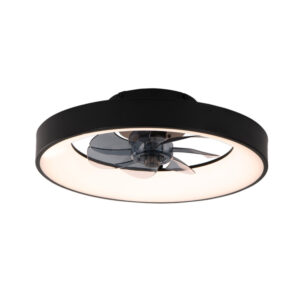 Ανεμιστήρας Οροφής ACA FAN6687BK – 7 Πτερύγια – LED 34W 3332Lm – DC 20W – 6 Ταχύτητες – Ø30cm – Μαύρος