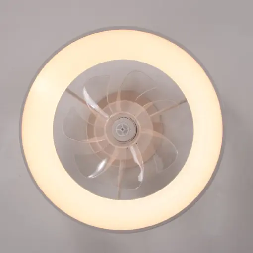 Smart Ανεμιστήρας Οροφής ACA FAN6687WH – 7 Πτερύγια – LED 34W 3332Lm – DC 20W – 6 Ταχύτητες – Ø30cm – Λευκός – Τηλεχειριστήριο