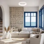 Smart Ανεμιστήρας Οροφής ACA FAN6687WH – 7 Πτερύγια – LED 34W 3332Lm – DC 20W – 6 Ταχύτητες – Ø30cm – Λευκός – Τηλεχειριστήριο