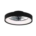 Ανεμιστήρας Οροφής ACA FAN6689BK – 7 Πτερύγια – LED 34W 3332Lm – DC 20W – 6 Ταχύτητες – Ø30cm – Μαύρος – Τηλεχειριστήριο & Smart Life App