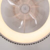 Ανεμιστήρας Οροφής ACA FAN6689BK – 7 Πτερύγια – LED 34W 3332Lm – DC 20W – 6 Ταχύτητες – Ø30cm – Μαύρος – Τηλεχειριστήριο & Smart Life App