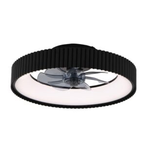 Ανεμιστήρας Οροφής ACA FAN6689BK – 7 Πτερύγια – LED 34W 3332Lm – DC 20W – 6 Ταχύτητες – Ø30cm – Μαύρος – Τηλεχειριστήριο & Smart Life App