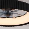 Ανεμιστήρας Οροφής ACA FAN6689BK – 7 Πτερύγια – LED 34W 3332Lm – DC 20W – 6 Ταχύτητες – Ø30cm – Μαύρος – Τηλεχειριστήριο & Smart Life App