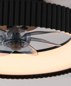 Ανεμιστήρας Οροφής ACA FAN6689BK – 7 Πτερύγια – LED 34W 3332Lm – DC 20W – 6 Ταχύτητες – Ø30cm – Μαύρος – Τηλεχειριστήριο & Smart Life App