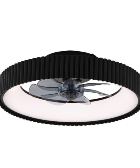 Ανεμιστήρας Οροφής ACA FAN6689BK – 7 Πτερύγια – LED 34W 3332Lm – DC 20W – 6 Ταχύτητες – Ø30cm – Μαύρος – Τηλεχειριστήριο & Smart Life App