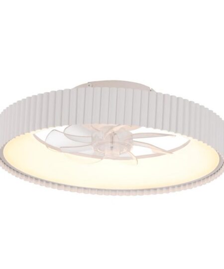 Ανεμιστήρας Οροφής ACA FAN6689WH – 7 Πτερύγια – LED 34W 3332Lm – DC 20W – 6 Ταχύτητες – Ø30cm – Λευκός – Τηλεχειριστήριο & Smart Life App