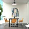 Ανεμιστήρας Οροφής FAN6697BK – 7 Πτερύγια – LED 34W 3332lm – DC 20W – 6 Ταχύτητες – Ø30cm – Μαύρος – Τηλεχειριστήριο & Χρονοδιακόπτης