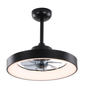 Ανεμιστήρας Οροφής FAN6697BK – 7 Πτερύγια – LED 34W 3332lm – DC 20W – 6 Ταχύτητες – Ø30cm – Μαύρος – Τηλεχειριστήριο & Χρονοδιακόπτης (Αντιγραφή)