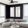 Ανεμιστήρας Οροφής FANRX44041B – 3 Ξύλινα Πτερύγια – 22W LED CCT – Τηλεχειριστήριο – 6 Ταχύτητες – Μαύρο Ματ ACA