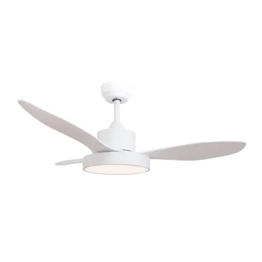 Ανεμιστήρας Οροφής ACA FANRX48013W – 3 Πτερύγια ABS – LED 22W 2680Lm – DC 40W – 6 Ταχύτητες – 47” – Λευκό Ματ – Τηλεχειριστήριο & Χρονοδιακόπτης
