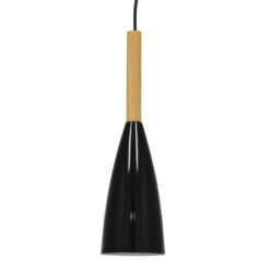 Alternative view of GLOBOSTAR® DILLON 00877 Μοντέρνο Κρεμαστό Φωτιστικό Οροφής με Ντουί 1 x E27 AC 220-240V IP20 - Μαύρο - Μ11 x Π11 x Υ36cm