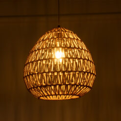 Alternative view of GLOBOSTAR® JJENSON 00911 Boho Κρεμαστό Φωτιστικό Οροφής με Ντουί 1 x E27 AC 220-240V IP20 - Μπεζ - Μ35 x Π35 x Υ35cm