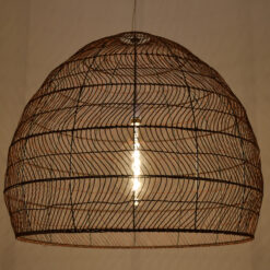 Alternative view of GLOBOSTAR® MALIBU 00967 Boho Κρεμαστό Φωτιστικό Οροφής με Ντουί 1 x E27 AC 220-240V IP20 - Καφέ - Μ100 x Π100 x Y86cm