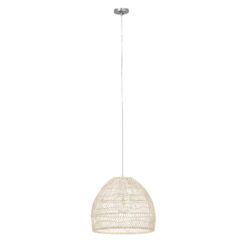Alternative view of GLOBOSTAR® MALIBU 00968 Boho Κρεμαστό Φωτιστικό Οροφής με Ντουί 1 x E27 AC 220-240V IP20 - Μπεζ - Μ40 x Π40 x Υ35cm