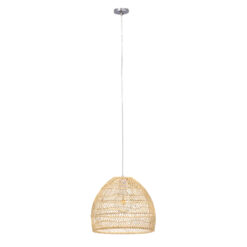 Alternative view of GLOBOSTAR® MALIBU 00973 Boho Κρεμαστό Φωτιστικό Οροφής με Ντουί 1 x E27 AC 220-240V IP20 - Μπεζ - Μ40 x Π40 x Υ35cm