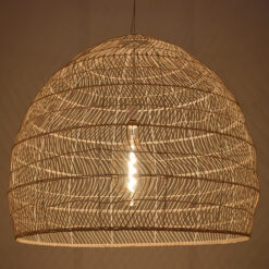 Alternative view of GLOBOSTAR® MALIBU 00974 Boho Κρεμαστό Φωτιστικό Οροφής με Ντουί 1 x E27 AC 220-240V IP20 - Μπεζ - Μ100 x Π100 x Y86cm
