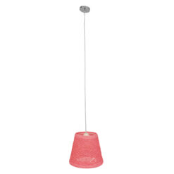 Alternative view of GLOBOSTAR® PLAYROOM 00996 Vintage Κρεμαστό Φωτιστικό Οροφής με Ντουί 1 x E27 AC 220-240V IP20 - Ροζ - Μ32 x Π32 x Υ27cm