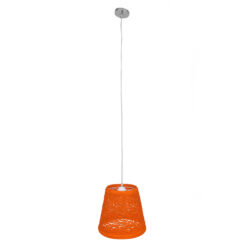 Alternative view of GLOBOSTAR® PLAYROOM 00997 Vintage Κρεμαστό Φωτιστικό Οροφής με Ντουί 1 x E27 AC 220-240V IP20 - Πορτοκαλί - Μ32 x Π32 x Υ27cm
