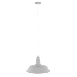 Alternative view of GLOBOSTAR® RAY 01043 Vintage Κρεμαστό Φωτιστικό Οροφής με Ντουί 1 x E27 AC 220-240V IP20 - Λευκό - Μ36 x Π36 x Υ25cm