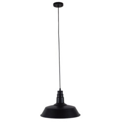 Alternative view of GLOBOSTAR® RAY 01049 Vintage Κρεμαστό Φωτιστικό Οροφής με Ντουί 1 x E27 AC 220-240V IP20 - Μαύρο - Μ36 x Π36 x Υ25cm