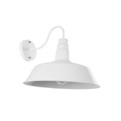 Alternative view of GLOBOSTAR® SORD 01051 Vintage Φωτιστικό Τοίχου - Απλίκα με Ντουί 1 x E27 AC 220-240V IP20 - Λευκό - Μ36 x Π42 x Υ32cm