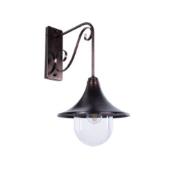 Alternative view of GLOBOSTAR® ANNIEL 01124 Vintage Φωτιστικό Τοίχου - Απλίκα με Ντουί 1 x E27 AC 220-240V IP20 - Χάλκινο - Μ27 x Π40 x Υ56cm