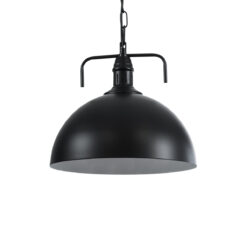 Alternative view of GLOBOSTAR® LARKIN 01175 Vintage Κρεμαστό Φωτιστικό Οροφής με Ντουί 1 x E27 AC 220-240V IP20 - Μαύρο - Μ30 x Π30 x Y28cm
