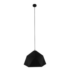 Alternative view of GLOBOSTAR® HEXAGON 01195 Μοντέρνο Κρεμαστό Φωτιστικό Οροφής με Ντουί 1 x E27 AC 220-240V IP20 - Μαύρο & Χρυσό - Μ46 x Π46 x Υ25cm