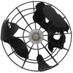 GLOBOSTAR® EARTH 01205 Vintage Κρεμαστό Φωτιστικό Οροφής με Ντουί 1 x E27 AC 220-240V IP20 – Μαύρο – Μ30 x Π30 x Υ30cm