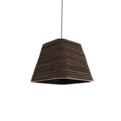 Alternative view of GLOBOSTAR® SANTORINI 01295 Boho Κρεμαστό Φωτιστικό Οροφής με Ντουί 1 x E27 AC 220-240V IP20 - Καφέ - Μ38 x Π38 x Υ30cm