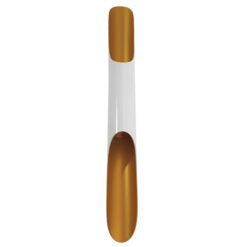 Alternative view of GLOBOSTAR® ESTERINA 01303 Μοντέρνο Φωτιστικό Τοίχου - Απλίκα με Ντουί 2 x E27 AC 220-240V IP20 - Λευκό & Χρυσό - Μ5.5 x Π8 x Υ60cm