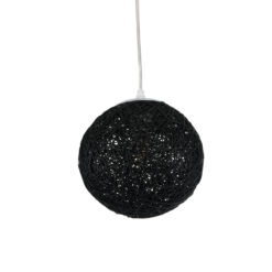Alternative view of GLOBOSTAR® OCEANA 01356 Boho Κρεμαστό Φωτιστικό Οροφής με Ντουί 1 x E27 AC 220-240V IP20 - Μαύρο - Μ20 x Π20 x Υ20cm
